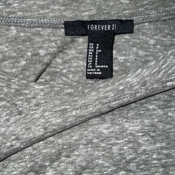 Gray Flowy Dress - Picture 2 of 2